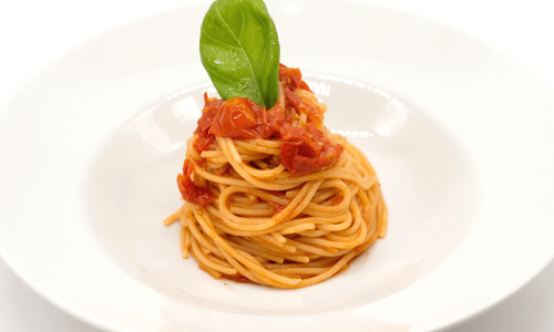 Spaghetti al pomodorino fresco